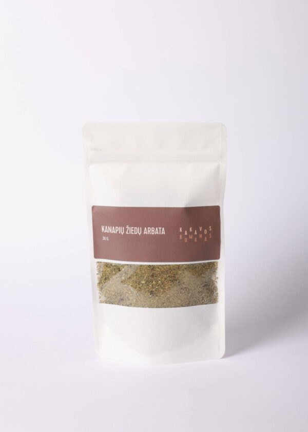 Kanapių žiedų arbata