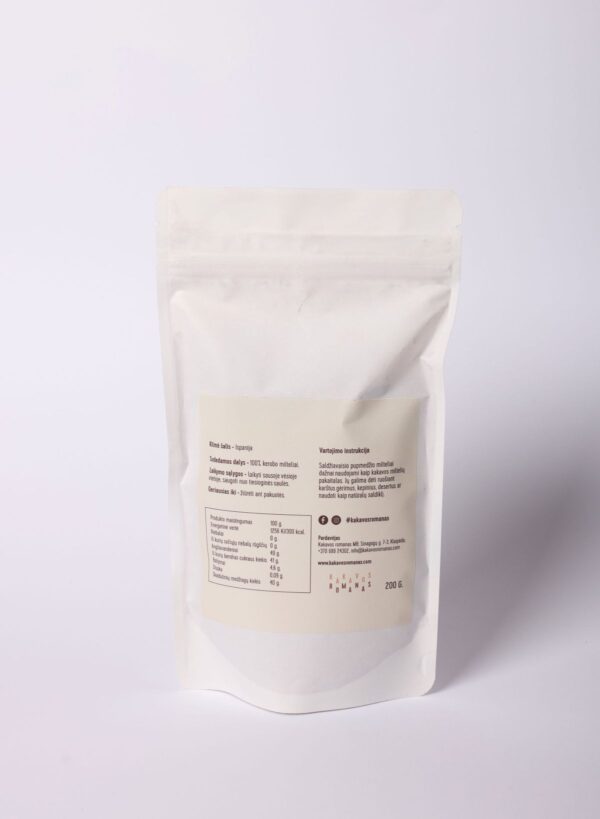 Saldžiavaisio pupmedžio (Kerobo) milteliai